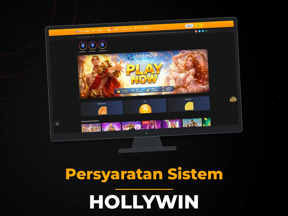 Hollywin - Persyaratan Sistem